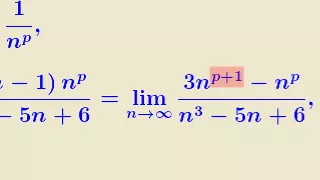 Видеоурок "Предельный признак сравнения числовых рядов"