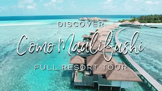 COMO MAALIFUSHI MALDIVES 4K 🌴 Full Tour and Review of a Unique Maldivian Resort (2022)