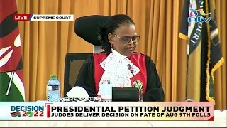 Full Supreme Court judgment on presidential election petition