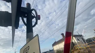 *New, Loud Alarm* Haughley Level Crossing, Suffolk