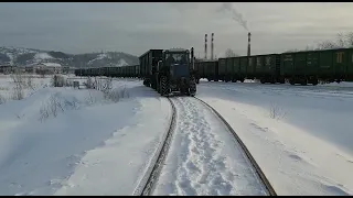 Купить Локомобиль локотрактор маневровый тягач мотовоз ММТ-2_Пермь март 2022_видео-4