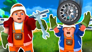 ПОСТРОИЛИ НАСТОЯЩИЙ ПАРОВОЙ ДВИГАТЕЛЬ в Scrap Mechanic!!!