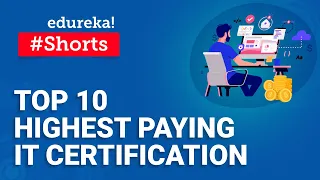 Top 10 Highest Paying IT Certification in 2021 | #Shorts | Edureka