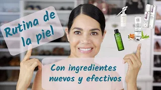 Cuidado de la piel.  RUTINA DE LA MAÑANA EFECTIVA.  Con ingredientes nuevos. Belleza a toda edad.