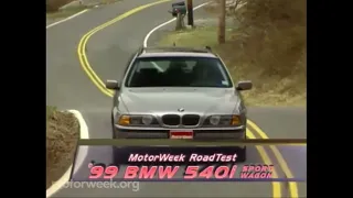 Motorweek 1999 BMW 528i and 540i Sport Wagons (E39) Road Test