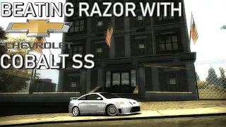 NFS MW Beating Razor With Cobalt SS (Junkman Parts)