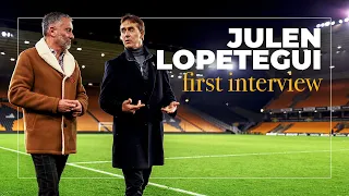 "We are going to work very, very hard" | Julen Lopetegui's first interview as Wolves' head coach