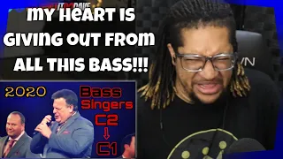 BASS MONDAYS | Reaction to Bass Singers 1st Octave | C2 - C1 | Best Quartet & Acapella Low Notes