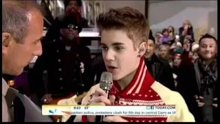 Justin Bieber Today Show Part 1 November 23