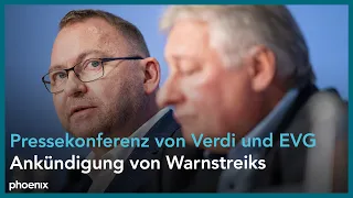 ver.di und EVG: Tarifverhandlungen im öffentlichen Dienst und bei Bahn- und Busunternehmen