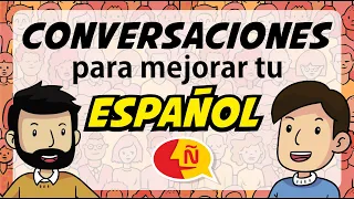 🗣 Aprender español conversacional con este EJERCICIO | Dialogues to learn Spanish easily