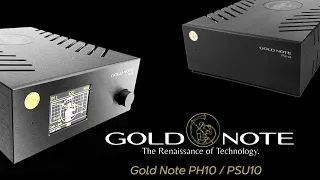 HIGH END REVIEW BY ดร.ชุมพล***รีวิว Gold Note PH10/PSU10 ***