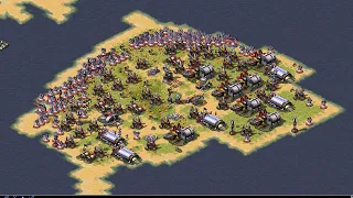 World Map | Red ALert 2 | Extra hard ai | 7 vs 1 | France