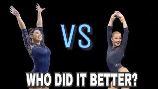 Who Did It Better?: Kyla Ross or Madison Kocian Bars