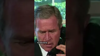 Bush becomes emotional about 9/11 attacks