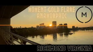Moment Gold Flare Anamorphic Lens Review and Unboxing - Richmond Virginia Short Film
