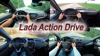 Разгон 0-100 км/ч разных моделей Lada!