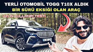 YERLİ OTOMOBİL TOGG T10X ALDIK BİR SÜRÜ EKSİĞİ OLAN ARABA YAPMIŞLAR TOGG T10X U.K.T