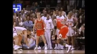 Michael Jordan DOUBLE NICKEL GAME at Knicks (1995/03/28) - 55 Pts, 21-37 FGM, 3-4 THREES!