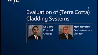 Evaluation of (Terra Cotta) Cladding Systems