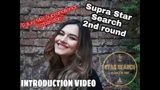 Intro video of Tamila Khodjaeva. Supra Star Search. Virtual contest for a spot in Miss Supranational