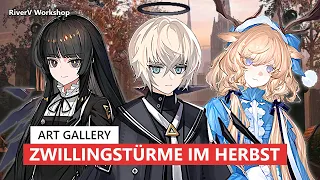 Zwillingstürme im Herbst Art Compilation | Arknights/明日方舟 アート集