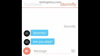 Toothless x Stormfly Part 2 (Texting Story)