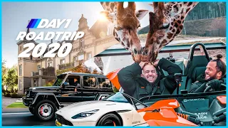 De meest ongeorganiseerde DAY1 roadtrip OOIT?! Dikke wagens, kastelen en giraffen... | DAY1