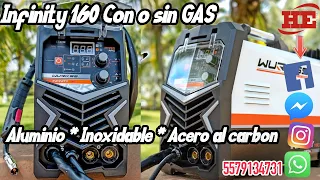 Soldadora Multiprocesos INFINITY 160 MMA/MIG Y TIG- 160 AMP