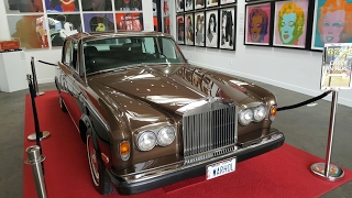 Andy Warhol's Rolls Royce & 30th Anniversary Art EXHIBIT