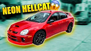 PROBANDO EL NEON SRT HELLCAT DE JUANITO || ALFREDO VALENZUELA