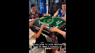 Sharon Cuneta playing Mahjong with Tita Helen Gamboa😍