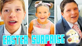 SCAVENGER HUNT THAT LEFT THE KIDS SHOCKED | MYSTERIOUS VISITOR ON EASTER | EASTER SURPRISE