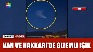 Gökyüzündeki gizemli ışık şaşkınlık yarattı