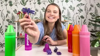 Learn Colors with Crayon Surprises | Best Toddler Learning Video | Learn to Talk | Learn English