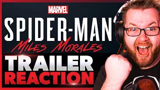 🕷 SPIDER-MAN: MILES MORALES PS5 REVEAL TRAILER REACTION! 🤯 Kazrisk Reacts