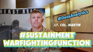 Lt. Col. “Mic” Martin & #SustainmentWarfightingFunction
