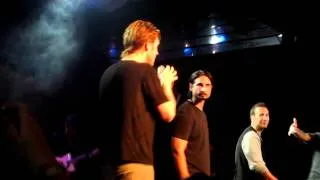 BSB Cruise 2011. Singing Drowning with Kevin at Concert