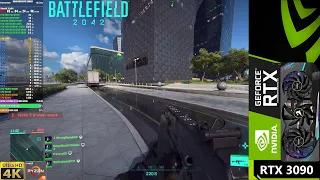 Battlefield 2042 Conquest Ultra Settings Ray Tracing DLSS 4K | RTX 3090 | Ryzen 9 5950X