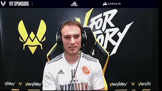 Perkz says "HIS WAY OF LEAGUE IS THE RIGHT WAY AND HIS TEAMMATES SHOULD PLAY THAT WAY"