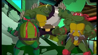 Turtles Forever - Hun Attacks The Turtle Lair