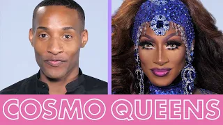 Drag Race Contestant Jaida Essence Hall Creates a Royal Blue Drag Look Fit 4 a Queen | Cosmo Queens