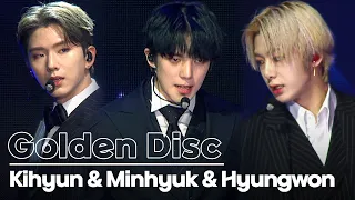 Kihyun & Minhyuk & Hyungwon(MONSTA X) Performance at Golden Disc 2020💓