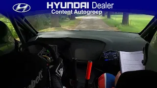 ONBOARD Ele Rally 2022 KP2 Wintelre - Bob de Jong Rallying - Hyundai R5