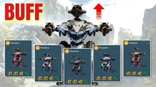 [WR] PHANTOM Got A Buff... Test Server MK3 Gameplay | War Robots