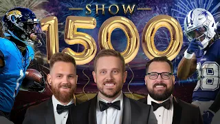 Show 1500! Starts of the Week + Week 10 Breakdown, Fun Surprises! | Fantasy Football 2023 - Ep. 1500