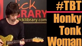 Honky Tonk Woman Guitar Lesson