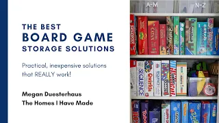 The BEST Board Game Storage Ideas (That Really Work!)