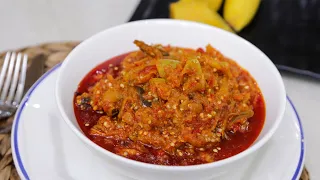 BEST GARDEN EGG STEW/EGG PLANT SAUCE/ NIGERIAN GARDEN EGG SAUCE