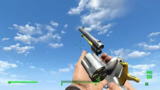 fallout4.blog.jp MOD Review - M1870 Gasser Revolver